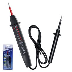 CCLIFE 2-poliger Spannungspr&uuml;fer 6&ndash;380V Wechselstrom/Gleichstrom mit LED Anzeige Robuster Phasenpr&uuml;fer