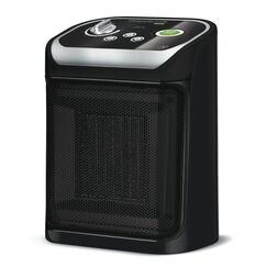 Rowenta Mini Excel Eco Safe Heizl&uuml;fter, 2 Leistungsstufen, kompakt, leise, Energiespar-Funktion, 1000-2000 Watt, 50 dB(A), waschbarer Filter, automatische Abschaltung, schwarz, SO9266