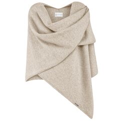 Giesswein Merino Lambswool Cape Merino Lambswool Cape - Eleganter Feinstrick Überwurf aus Lammwolle, Merinowolle Cape für Damen, XXL Umhängetuch, Poncho-Schal