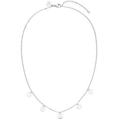 Purelei Kalea Kette Damen (Silber) – Halskette Damen aus langlebigem Edelstahl – Wasserfeste Kette mit Anhänger – 40-45 cm Länge verstellbar – Halskette für deinen individuellen Look