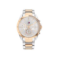 Tommy Hilfiger Multi Zifferblatt Quarz Uhr f&uuml;r Damen mit Edelstahlarmband - Erh&auml;ltlich aus Gold oder Silber