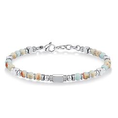 SIUMAL Boho Armband Damen, Natürliches Steine Armbänder für Frauen Party Weihnachten Geburtstag Jubiläum Abschluss Valentinstag Muttertag