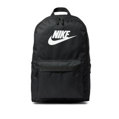 Nike, Heritage, Rucksack, Schwarz/Schwarz/Weiß, 25Lt, Unisex Erwachsener