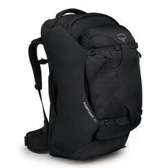 Osprey Farpoint Herren Reiserucksack, 70L, Black, O/S