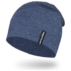 EMPIRELION 9" Multifunktionale Leichte Sommermütze Running Beanie-Mützen Skull Cap Radsport-Kappen Helmfutter Helm Unterziehmütze Schlaf Kappen für Damen Herren (Stahlblaue Melange)