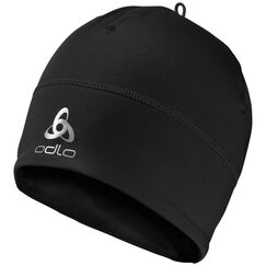 Odlo Mütze für Herren und Damen Polyknit Warm | Schwarz | Einheitsgröße | Winter-Sportmütze | Beanie