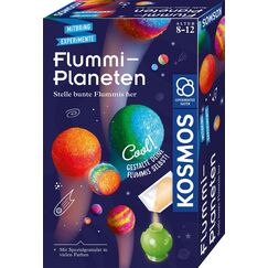KOSMOS 657765 Flummi-Planeten, Bunte Flummis selbst herstellen, Coole Farbmuster selber Mixen, Experimentierset f&uuml;r Kinder ab 8 Jahre, Mitbringexperiment, Aktivit&auml;t f&uuml;r Kindergeburtstag