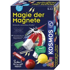 KOSMOS 654146 Fun Science &ndash; Magie der Magnete, baue einen eigenen Kompass, erforsche unsichtbare Kr&auml;fte, spannende Magnetspiele und Versuche, Experimentierset f&uuml;r Kinder ab 8 Jahre