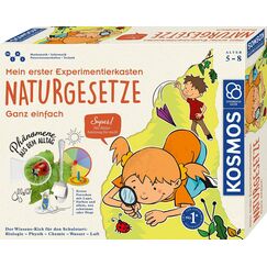 KOSMOS 602284 Mein erster Experimentierkasten Naturgesetze - ganz einfach, Spielerische Experimente f&uuml;r kleine Forscher, Experimentierkasten f&uuml;r Kinder ab 5 Jahre