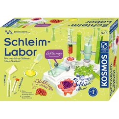 KOSMOS 643607 Schleim-Labor, Die verrr&uuml;ckte Glibber-Alien-Station, Schleim im eigenen Labor selbst herstellen und schleimige Experimente durchf&uuml;hren, Experimentierkasten f&uuml;r Kinder ab 8 Jahre