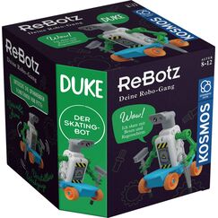 Kosmos 602598 ReBotz - Duke der Skating-Bot, Mini-Roboter zum Bauen, Spielen und Sammeln f&uuml;r eine Robo-Gang, Roboter-Spielzeug, Experimentier-Set f&uuml;r Kinder ab 8-12 Jahre