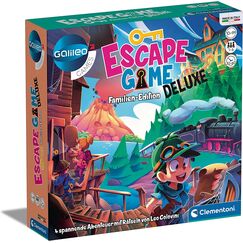 Clementoni Galileo Escape Game Familien-Edition Deluxe - 4 spannende Abenteuer - Escape Spiel f&uuml;r Kinder ab 10 Jahre - Gesellschaftsspiel & Familienspiel - 59257