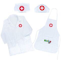 Akokie Arztkittel Kinder Arzt Kost&uuml;m Arztkoffer Kinder Spielzeug ab 3 Jahre Krankenschwester Kost&uuml;m Role Play Verkleidung Jungen M&auml;dchen Geschenke 3 Jahre Doktorspiele Kinderspielzeug ab 3 4 5 Jahre