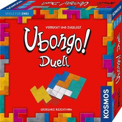 KOSMOS 683184 Ubongo! Duell, Das bekannte Legespiel als Duell, Brettspiel f&uuml;r 2 Personen, ab 8 Jahre, Familienspiel, Gesellschaftsspiel, Geschenk, Mitbringsel f&uuml;r Kinder und Erwachsene