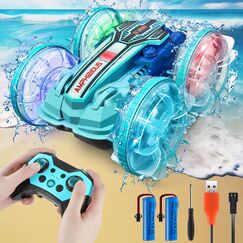 GLEEHAPY Amphibienfahrzeug Ferngesteuertes Auto ab 4 5 6 7 8 9 Jahre, Geschenk Junge RC Auto Ferngesteuert Outdoor Spielzeug Kinder f&uuml;r Jungen M&auml;dchen ab 3-12 Jahre Weihnachten Geburtstags Geschenke