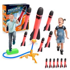 Lancoo goz Spielzeug ab 3-12 Jahre Jungen, Raketen Spielzeug für Kinder Geschenk Junge Mädchen 3-12 Jahre Outdoor Garten Spielzeug für draußen Kinderspielzeug ab 3-12 Jahre Ostern Geschenke Kinder