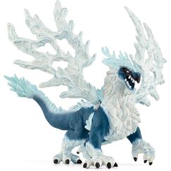 SCHLEICH ELDRADOR Creatures | Eisdrache 70790 | Monster Spielfigur mit beweglichen Fl&uuml;geln und transparenten Elementen | Geschenk f&uuml;r M&auml;dchen & Jungen | Spielzeug ab 7 Jahren | 20 x 15 x 13 cm