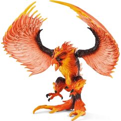 SCHLEICH ELDRADOR Creatures | Feueradler 42511 | ELDRADOR Monster Spielfigur mit beweglichen Fl&uuml;geln | Coole Actionfigur | tolles Geschenk f&uuml;r Kinder | Spielzeug ab 7 Jahre | 17 x 13 x 13 cm