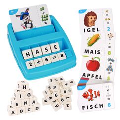 Joozmui Geschenk Mädchen 3 4 5 6 7 8 Jahre, Buchstaben Lernen Spielzeug ab 3-8 Jahre Junge Spiele ab 3-8 Jahre Geschenk Junge 3-8 Jahre kinderspielzeug ab 3-6 jahre Geburtstagsgeschenk