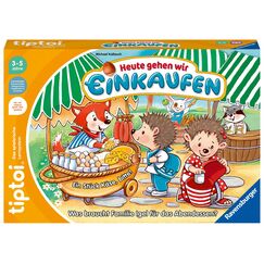 Ravensburger tiptoi Spiel 00119 - Heute gehen wir Einkaufen - Lernspiel für Kinder ab 3 Jahren