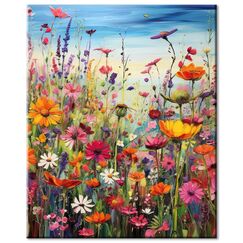 77iiAii Malen nach Zahlen Erwachsene, DIY Handgemalt &Ouml;lgem&auml;lde Kit - 40 X 50 CM, Paint by Numbers Adult Mit 3 - Pinseln und Acrylfarbe knitterfreie leinwand Kit