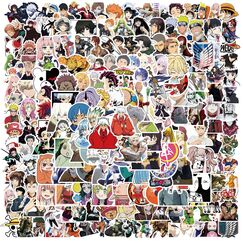 Coole Aufkleber 200 St&uuml;ck, japanische Cartoon Anime Vinyl Aufkleber f&uuml;r Laptop, Gep&auml;ck, Skateboard, Auto, Kind und Teens