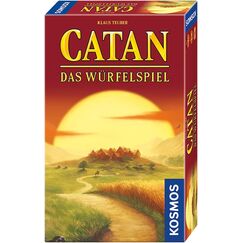 Kosmos 699093 Catan - Das Würfelspiel, Brettspiel-Klassiker Siedler von Catan im Würfelspiel, kleines handliches Format, perfekt für unterwegs, in 20 min gespielt