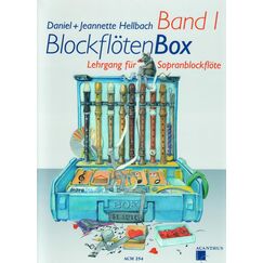 Acanthus Music "Blockfl&ouml;tenbox Band 1 (+Online Audio) &ndash; Daniel Hellbach &ndash; Lehrgang f&uuml;r Sopranblockfl&ouml;te