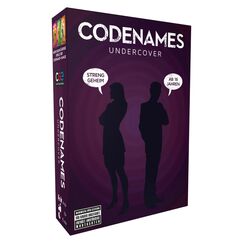 CGE Czech Games Edition Codenames Undercover - Partyspiel mit neuen Wörtern - Spiele-Klassiker als Erwachsenen-Version - Deutsch - 2-8 Spieler - Ab 16 Jahren