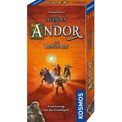 Kosmos 684358 Andor - Die Bonus-Box, Variantenreiche Erweiterung für den Fantasy-Klassiker Die Legenden von Andor, ab 10 Jahren