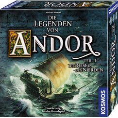 Kosmos 692346 Die Legenden von Andor - Teil II Die Reise in den Norden, Die große Erweiterung für den Fantasy-Klassiker Die Legenden von Andor, ab 10 Jahren