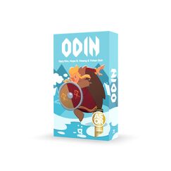 Helvetiq | Odin | Kartenspiele | Inspiriert von den Wikingern | Gesellschaftsspiele ab 7 Jahre | Spiele f&uuml;r Erwachsene | Kombiniert Wikingerkarten, um zu gewinnen | F&uuml;r 2-8 Spieler ab 7 Jahren