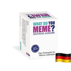 HUCH! | What Do You Meme Deutsch | Kartenspiele f&uuml;r Erwachsene | Partyspiele ab 18 | Meme Spiel | Kartenspiel & Gesellschaftsspiele | Deutsche Ausgabe | Ab 3 Spielern ab 18 Jahren