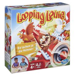 Hasbro Gaming Looping Louie, lustiges Gesellschaftsspiel f&uuml;r 2 bis 4 Spieler ab 4 Jahren und f&uuml;r die ganze Familie, Geschicklichkeitsspielzeug an, und als Wichtelgeschenk