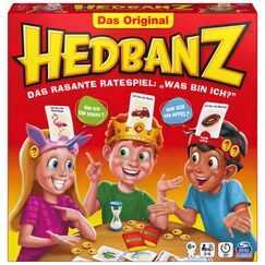 Spin Master Games Hedbanz - das rasante Ratespiel f&uuml;r die ganze Familie - das Original, Spieleklassiker mit tollem Spielmaterial, f&uuml;r 2-6 Spieler ab 6 Jahren
