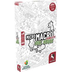 Edition Spielwiese, MicroMacro: Crime City &ndash; Full House, spannendes Detektivspiel, Innovative Verbrecherjagden, 16 Neue F&auml;lle, perfekt f&uuml;r Familienabende, f&uuml;r 1&ndash;4 Personen ab 10 Jahren