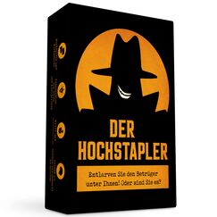 Der Hochstapler - K&ouml;nnen Sie ihn entlarven? Bluff, Kreativit&auml;t, Wortspiele und Verd&auml;chtigungen! Gesellschaftsspiel f&uuml;r die ganze Familie, Spiele f&uuml;r erwachsene, Brettspiel, Kartenspiel, Familienspiel