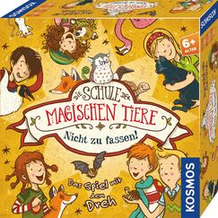 Kosmos 697679 Die Schule der magischen Tiere Nicht zu fassen! Das Spiel mit dem Dreh. Kinderspiel ab 6 Jahren mit W&uuml;rfel, Kooperatives Brettspiel, Familienspiel, Gesellschaftsspiel
