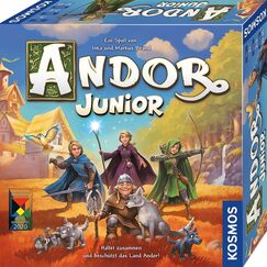 KOSMOS 698959 Andor Junior, Haltet zusammen und besch&uuml;tzt das Land Andor, kooperatives Kinderspiel ab 7 Jahren f&uuml;r die ganze Familie, Fantasy-Abenteuer