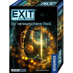 KOSMOS 695149 EXIT - Das Spiel - Der verwunschene Wald, Level: Einsteiger, Escape Room Spiel, EXIT Game f&uuml;r 1 bis 4 Spieler ab 10 Jahre, EIN einmaliges Gesellschaftsspiel