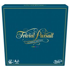 Hasbro Gaming Trivial Pursuit Brettspiel, Spielplan in klassischem Design und Farben, Perfekt f&uuml;r Partys, Familienfeiern und Spieleabende