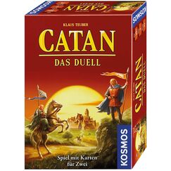 KOSMOS 693732 Catan - Das Duell, Spiel mit Karten f&uuml;rgenau 2 Spieler, Spiel f&uuml;r 2 Personen, Gesellschaftsspiel ab 12 Jahre f&uuml;r 2 Personen, Brettspiel