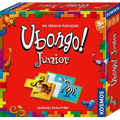 Kosmos 683429 Ubongo! Junior, rasantes Kinderspiel ab 5 Jahren, Knobelspa&szlig; und Legespiel, f&uuml;r 1-4 Personen, Brettspiel, Familienspiel, Geschenk zum Kindergeburtstag