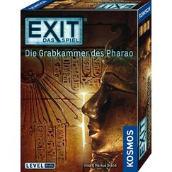 KOSMOS 692698 EXIT&reg; - Das Spiel - Die Grabkammer des Pharao, Level: Profis, Escape Room Spiel, EXIT Game f&uuml;r 1-4 Spieler ab 12 Jahre, EIN einmaliges Gesellschaftsspiel