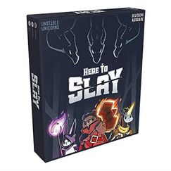 Unstable Games, Here to slay, Grundspiel, Familienspiel, Kartenspiel, 2-6 Spieler, Ab 10+ Jahren, 30-60 Minuten, Deutsch, Mehrfarbig, Bunt