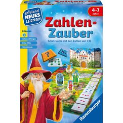 Ravensburger 24964 - Zahlen-Zauber - Spielen und Lernen f&uuml;r Kinder, Lernspiel f&uuml;r Kinder ab 4-7 Jahren, Spielend Neues Lernen f&uuml;r 2-4 Spieler