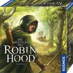KOSMOS 680565 Die Abenteuer des Robin Hood, Nominiert zum Spiel des Jahres 2021, Kooperatives Abenteuer-Spiel f&uuml;r die ganze Familie, Gesellschaftsspiel f&uuml;r 2-4 Spieler ab 10 Jahren