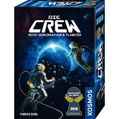 Kosmos 691868 Die Crew - Reist gemeinsam zum 9. Planeten, Kennerspiel des Jahres 2020, kooperatives Kartenspiel für 3 bis 5 Personen, mit Variante für 2 Personen, Gesellschaftsspiel: 2-5 Spieler