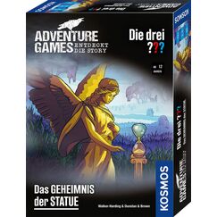 KOSMOS 682835 Adventure Games - Die drei ??? - Das Geheimnis der Statue, Entdeckt die Story, spannendes Fantasy-Abenteuer-Spiel, Kooperatives Gesellschaftsspiel für 1 bis 4 Personen, ab 12 Jahre