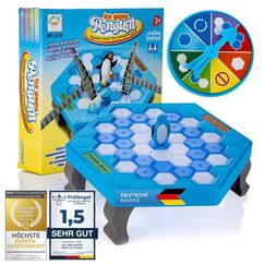 all Kids United&reg; Rettet den Pinguin actiongeladenes Familien-Brettspiel Gesellschaftsspiel f&uuml;r Kinder ab 3 Jahren und Erwachsene